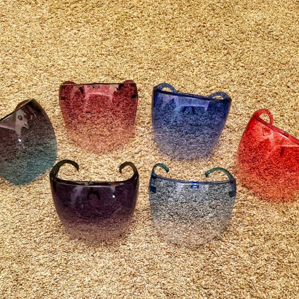 Colorful Face Shield Protective Isolation Masks